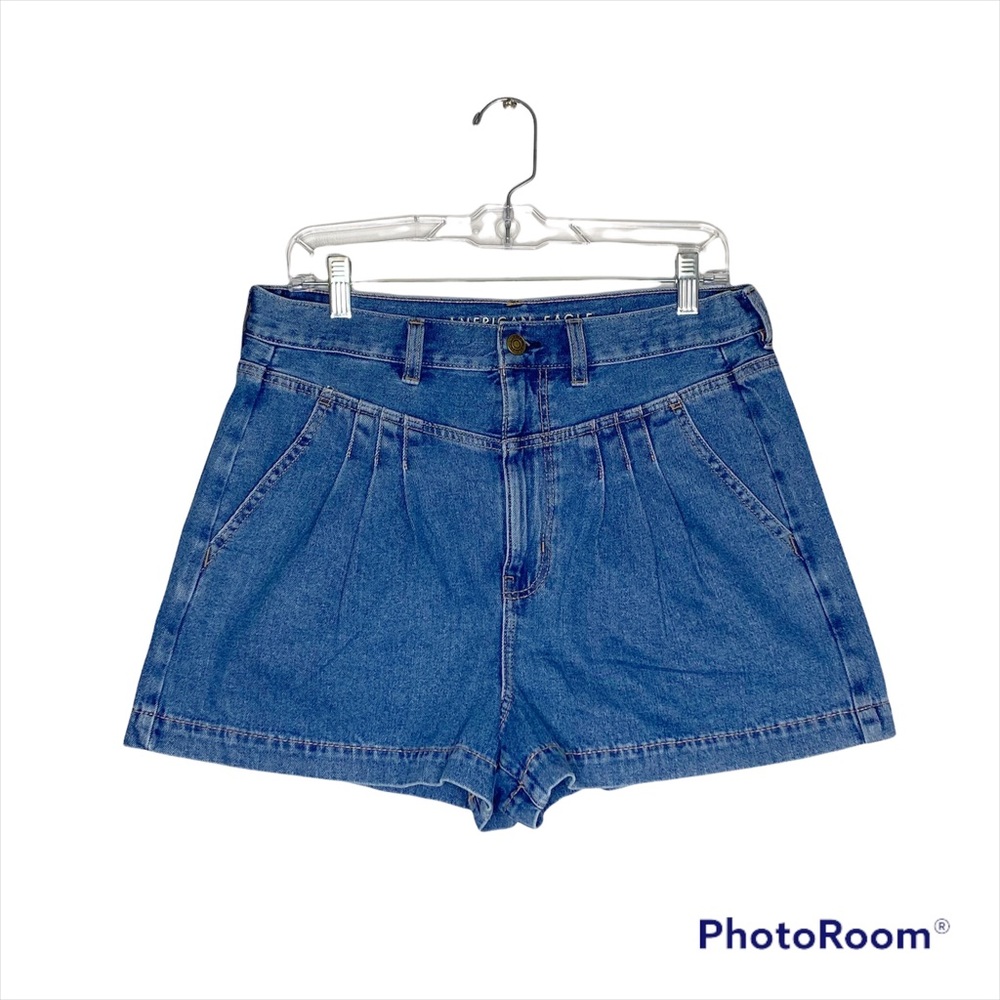 American Eagle Highest Rise Mom Denim Shorts Size 12